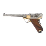 Mauser Mod. 29/70 Parabellum, Luxusausf&uuml;hrung, graviert, in Holzkassette