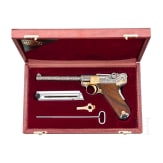 Mauser Mod. 29/70 Parabellum, Luxusausf&uuml;hrung, graviert, in Holzkassette