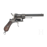 Stiftfeuer-Revolver Echeverria Hermanos. Vitoria, um 1860