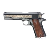 A Colt Mod. 1911 Anniversary Model 1911 - 1981, in case