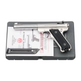 A Ruger Mod. Mark II Target, Stainless, in box