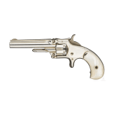 A Smith & Wesson Mod. No. 1, 3rd Issue, nickel-plated