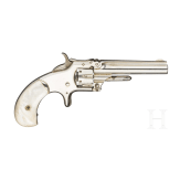A Smith & Wesson Mod. No. 1, 3rd Issue, nickel-plated