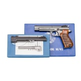 SIG m/49 4mmM20, im Karton, mit Wechsellauf 9 Para und Wechselsystem 7,65mmPara, im Karton