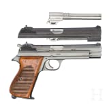 SIG m/49 4mmM20, im Karton, mit Wechsellauf 9 Para und Wechselsystem 7,65mmPara, im Karton
