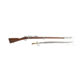 Chassepot-Infanteriegewehr M'le 1866, Tulle, datiert 1868, mit Bajonett
