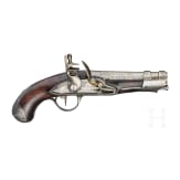 Gendarmerie-Steinschlosspistole M an 9, Maubeuge, um 1810