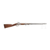Aptierter Mar&eacute;chauss&eacute;e-Perkussionskarabiner M 1825, mit umklappbarem Bajonett