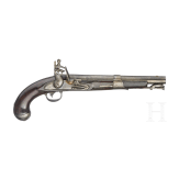An M 1819 flintlock pistol