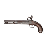 An M 1836 flintlock pistol