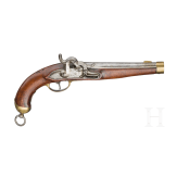 An M 1823/50 U-M cavalry percussion pistol