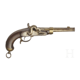 An M 1850 percussion pistol