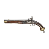 A Saxon cuirassier flintlock pistol M 1763