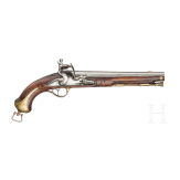 A Saxon M 1787/89 U-M cuirassier's flintlock pistol