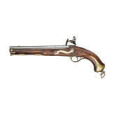 A Saxon M 1787/89 U-M cuirassier's flintlock pistol