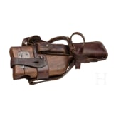 A Mauser C 96 "Wartime Commercial", with shoulder stock and leather harness