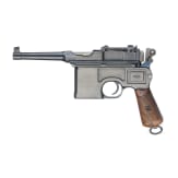 A Mauser Mod. C96 Postwar Bolo, with shoulder stock