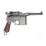 A Mauser Mod. C96 Postwar Bolo, with shoulder stock