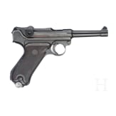 A Mauser Luger, code "byf", then GDR police