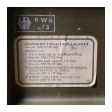 A bracket for a SIG P 2 flare gun of the Bundeswehr
