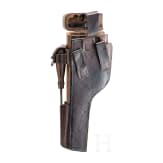 A Mauser C96 shoulder stock with leather harness