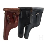 Three holsters for Mauser C96 Bolo