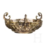 A German silver-gilt salt cellar, Aachen, 17th/18th century