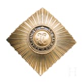 Order of St. George, breast star for 1st or 2nd class, manufactured by Rothe, Vienna, ca. 1920