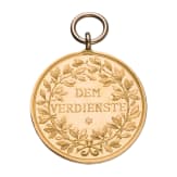 Verdienstmedaille des Kronordens, um 1900