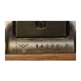 A Mauser sniper rifle 98 k, Mauser, with high base mount and Kahles scope