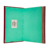 Erstausgabe von &bdquo;Er&ouml;ffnete J&auml;ger-Practica, oder der wohlge&uuml;bte und erfahrne J&auml;ger", Heinrich Wilhelm D&ouml;bel, Leipzig, Johann Samuel Heinsius, 1746