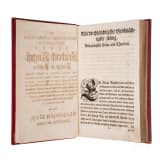 Erstausgabe von &bdquo;Er&ouml;ffnete J&auml;ger-Practica, oder der wohlge&uuml;bte und erfahrne J&auml;ger", Heinrich Wilhelm D&ouml;bel, Leipzig, Johann Samuel Heinsius, 1746