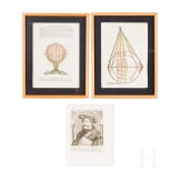 Drei Kupferstiche zu Claudius Ptolemaeus, 16.&ndash;17. Jhdt.