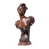 &bdquo;La Rieuse&ldquo;, Hippolyte Fran&ccedil;ois Moreau (Dijon 1832 &ndash; 1927 Neuilly-sur-Seine), um 1900