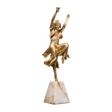 Art-Deco-T&auml;nzerin, um 1920