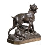 Auguste Louis Lalouette (1826 - 1883) - Bronzeskulptur "Marriage forc&eacute;", um 1860/70