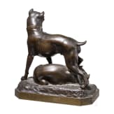 Auguste Louis Lalouette (1826 - 1883) - Bronzeskulptur "Marriage forc&eacute;", um 1860/70