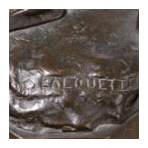 Auguste Louis Lalouette (1826 - 1883) - Bronzeskulptur "Marriage forc&eacute;", um 1860/70