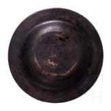 Prunkvoller Schauteller aus Horn und Elfenbein, Erbach, Otto Glenz, Ende 19. Jhdt.