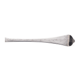 A large German silver serving spoon as shooting trophy, Halberstadt, 1711