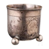 A small silver beaker, Nuremburg, Johann Friedrich Ehe (Master 1773-1808)