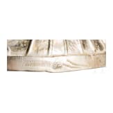 A large Portuguese silverboard dish, Porto, late 18th century