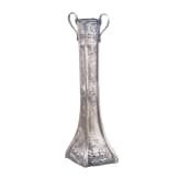Gro&szlig;e Vase mit fig&uuml;rlichem Dekor, USA, Barbou Silver Company, um 1895