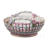 Deckeldose und Henkelkorb, Meissen, 1860 - 1924