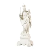 Gottesmutter mit Christusknaben (Patrona Bavariae), Franz X. Lorch, 1946 (Modell), Nymphenburg, um 1950