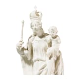 Gottesmutter mit Christusknaben (Patrona Bavariae), Franz X. Lorch, 1946 (Modell), Nymphenburg, um 1950