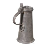 Kleine Renaissance-Stitze aus Zinn, s&uuml;ddeutsch, wohl Passau, um 1600
