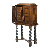 Barockes Luxus-Kabinett mit Reliefintarsien, Eger (Cheb/CZ), um 1700