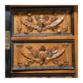 Barockes Luxus-Kabinett mit Reliefintarsien, Eger (Cheb/CZ), um 1700