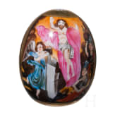 Osterei mit der Auferstehung Christi, Russland, Ende des 19. Jhdts.